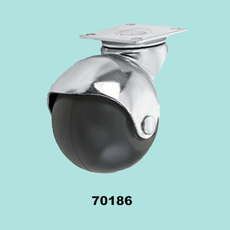 Decorative plastic furniture Caster with screw for chairs