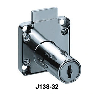 Zinc Alloy Square Desk Drawer Locks