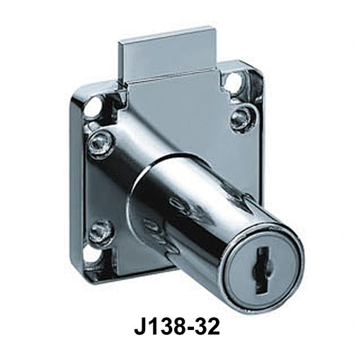 Zinc Alloy Square Desk Drawer Locks