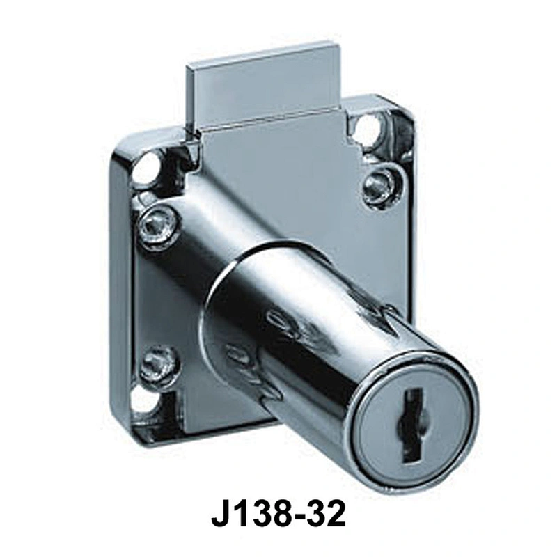 Zinc Alloy Square Desk Drawer Locks