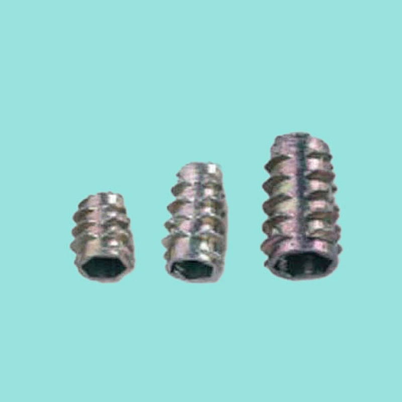 Alibaba China Supplier Zinc Alloy M6 Insert Nut for Furniture 22012