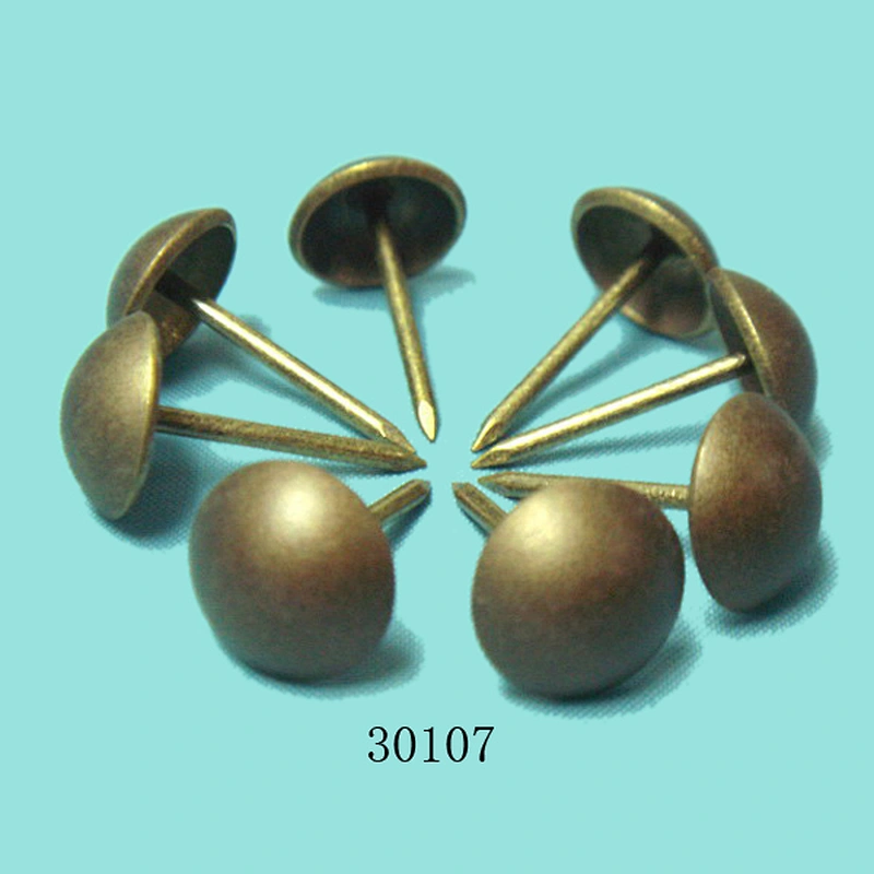 brass furniture nails upholstery tacks for sofa 11.3x20.5mm