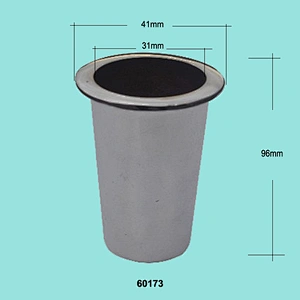 Hot selling 96mm high furniture wheel caster cups