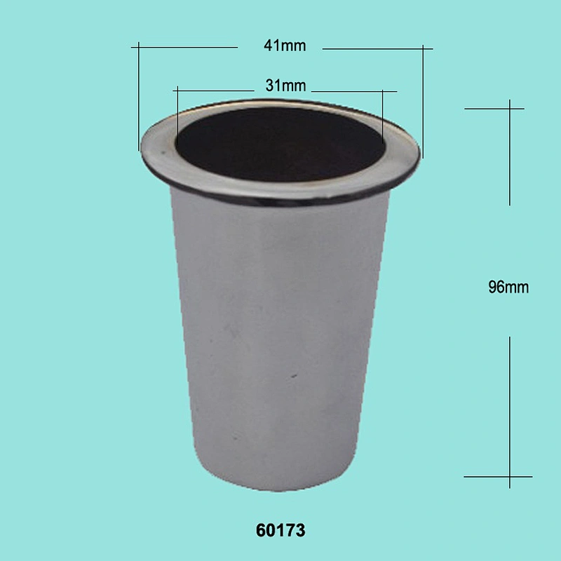 Hot selling 96mm high furniture wheel caster cups