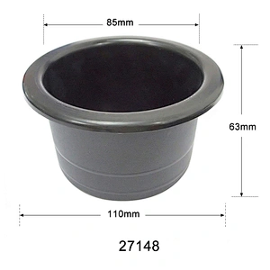 Plastic bottle holder ashtray holder 27148