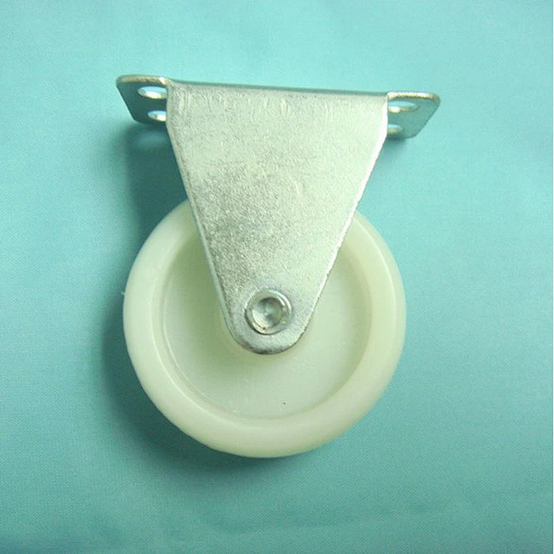 Manufacturing White Nylon Swivel Caster Wheel for Furniture 40mm