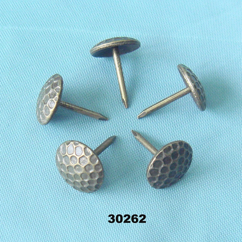 Honeycomb shaped decorative thumb tacks nails