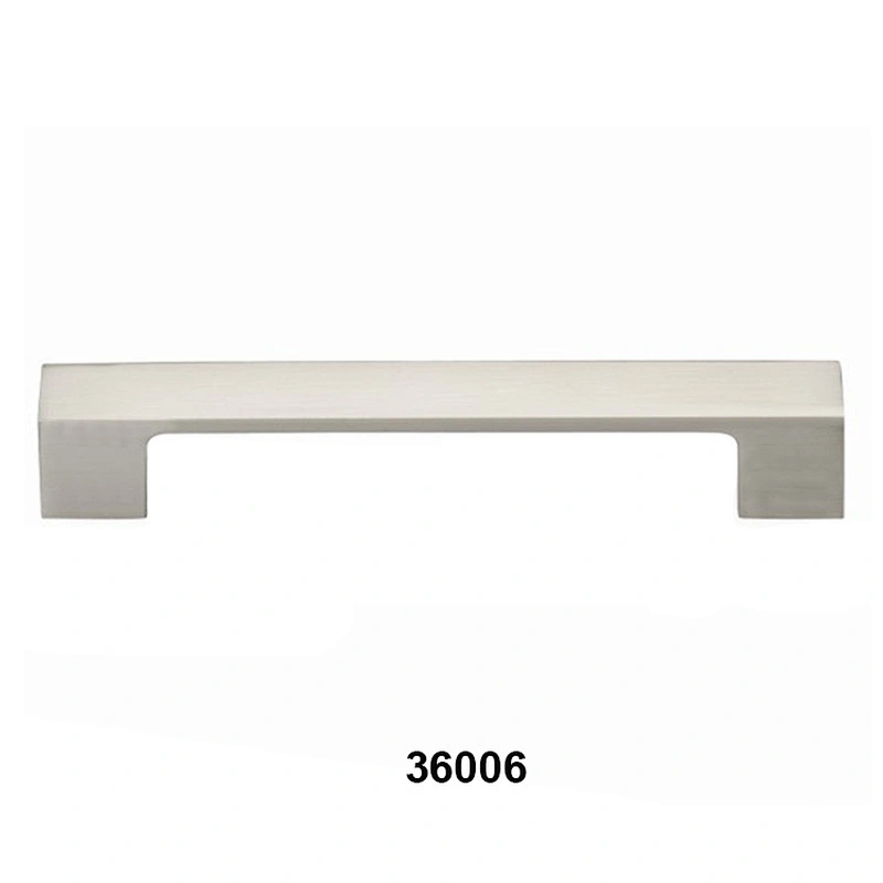 Chrome plated Zinc alloy modern furniture cabinet handles