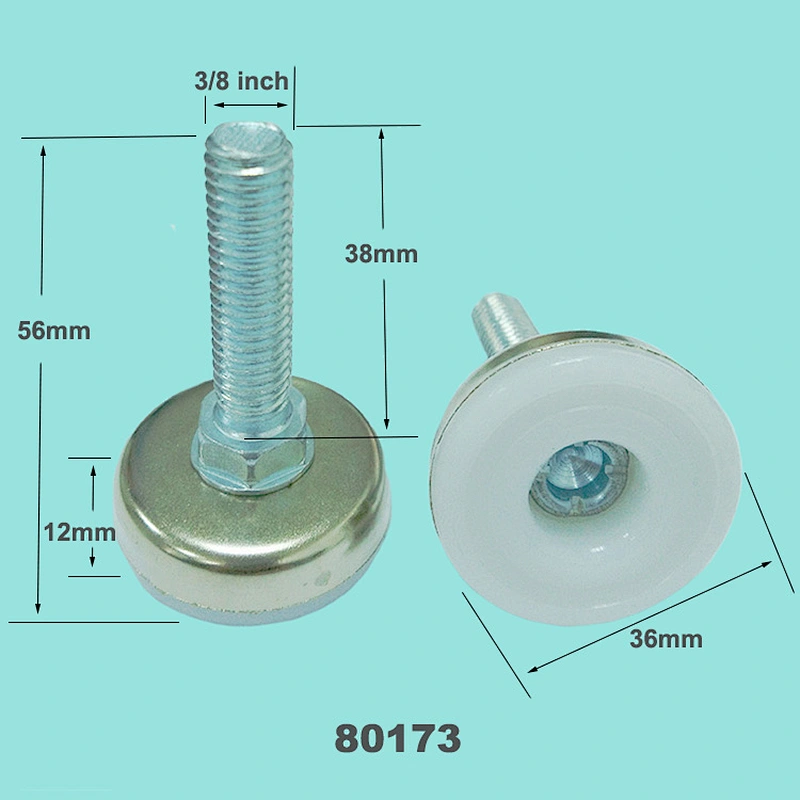 36mm Metal Adjustable Screw Feet for Furniture