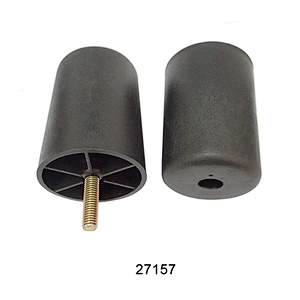 Plastic imitation wood furniture sofa legs 27157