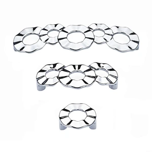 Luxurious European fancy kitchen cabinet interior door handles