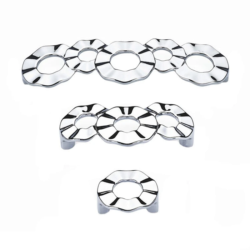 Luxurious European fancy kitchen cabinet interior door handles