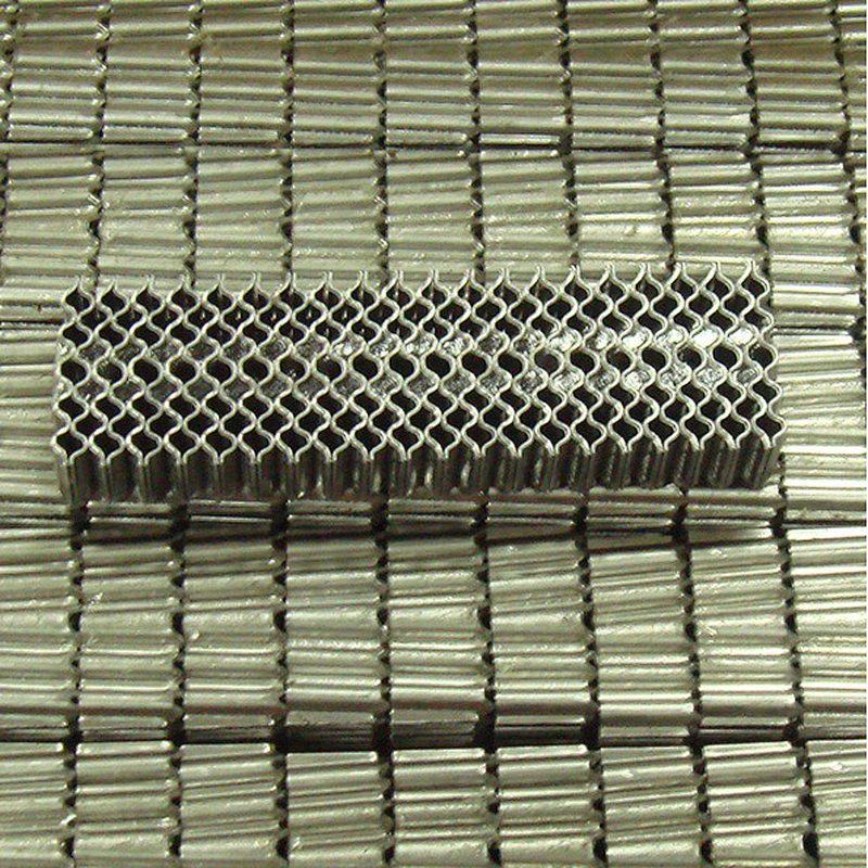 Corrugated nails fastener staple