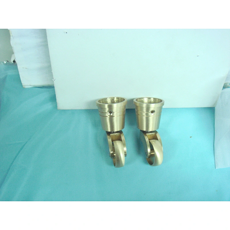 Caster Wheel Manufacturer Brass Furniture Vintage Casters 60028