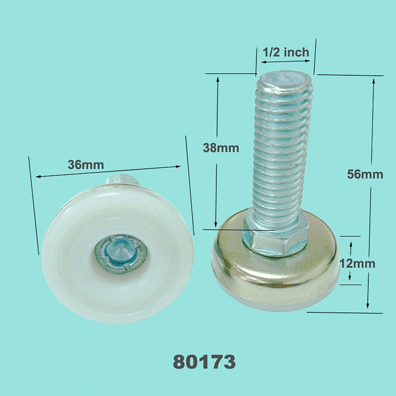 36mm Metal Adjustable Screw Feet for Furniture