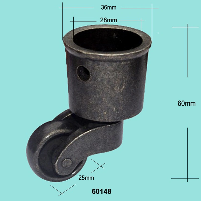 Factory supply antique furniture caster vintage castor wheels