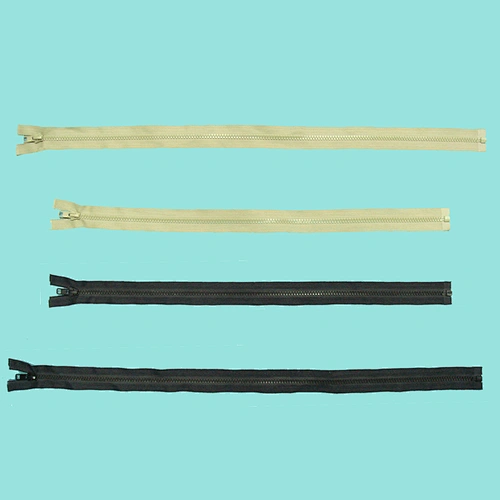 Black long chain nylon zipper for furniture sofa