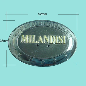 Plastic Air Hole for Mattress with Golden Embossed Logo