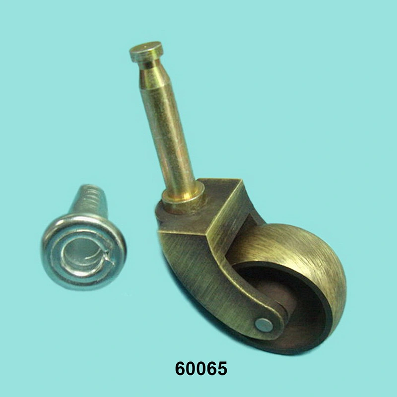 Furniture Brass Caster Copper Wheel
