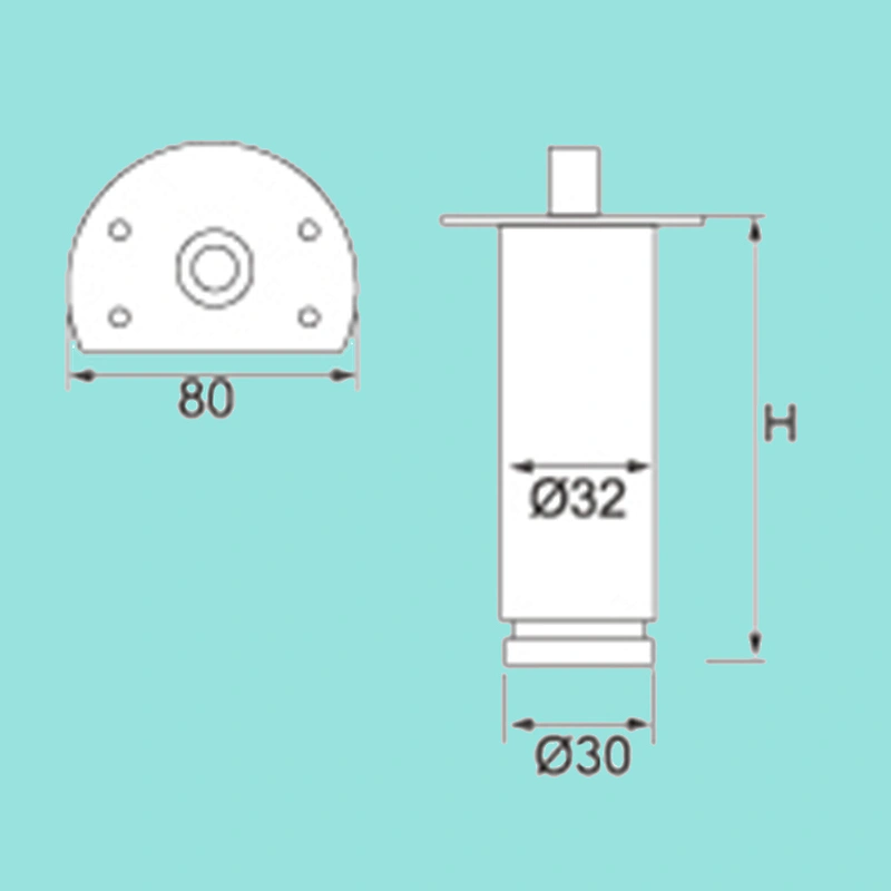 Overhead Furniture Leg,height adjustable sofa leg
