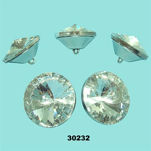 A-grade round crystal nail button for upholstery cover of sofa