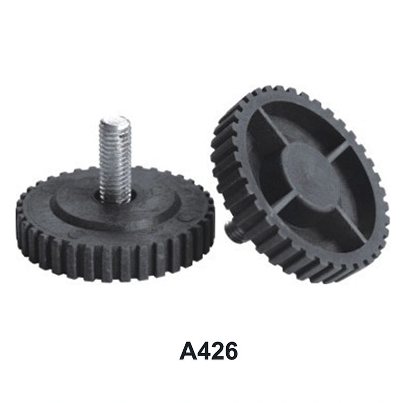 50mm Adjustable plastic leveling feet large base glides