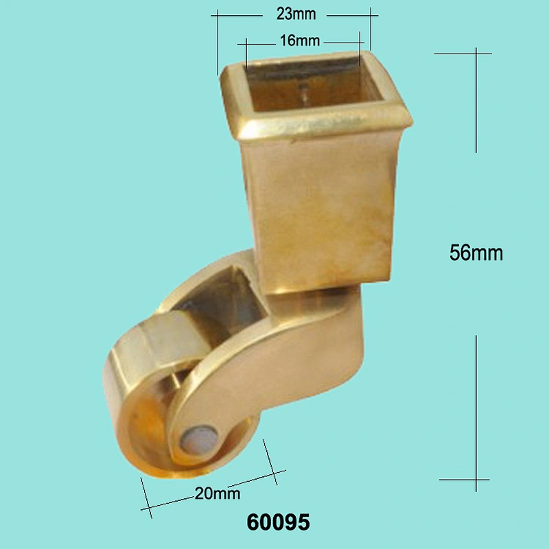 Heavy Duty Caster And Copper Furniture Caster Wheel