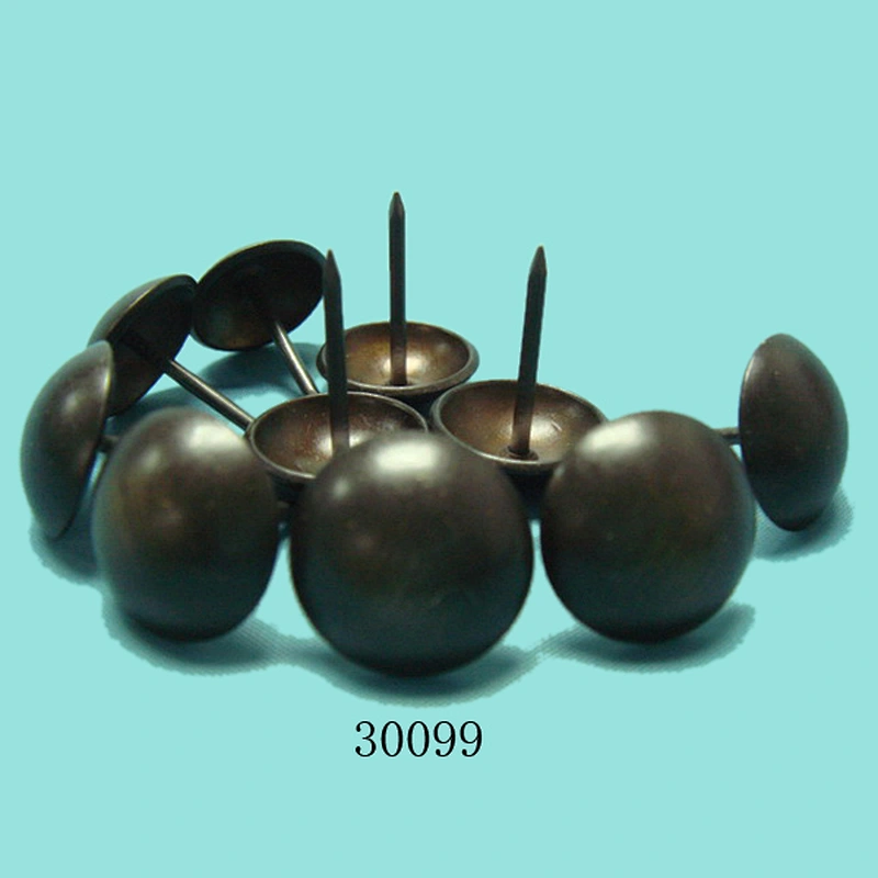 sofa round nail with lowest factory price matt black nickel