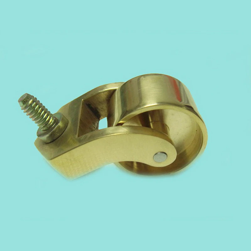 High Quality Fixed Brass Caster Wheel for Furniture