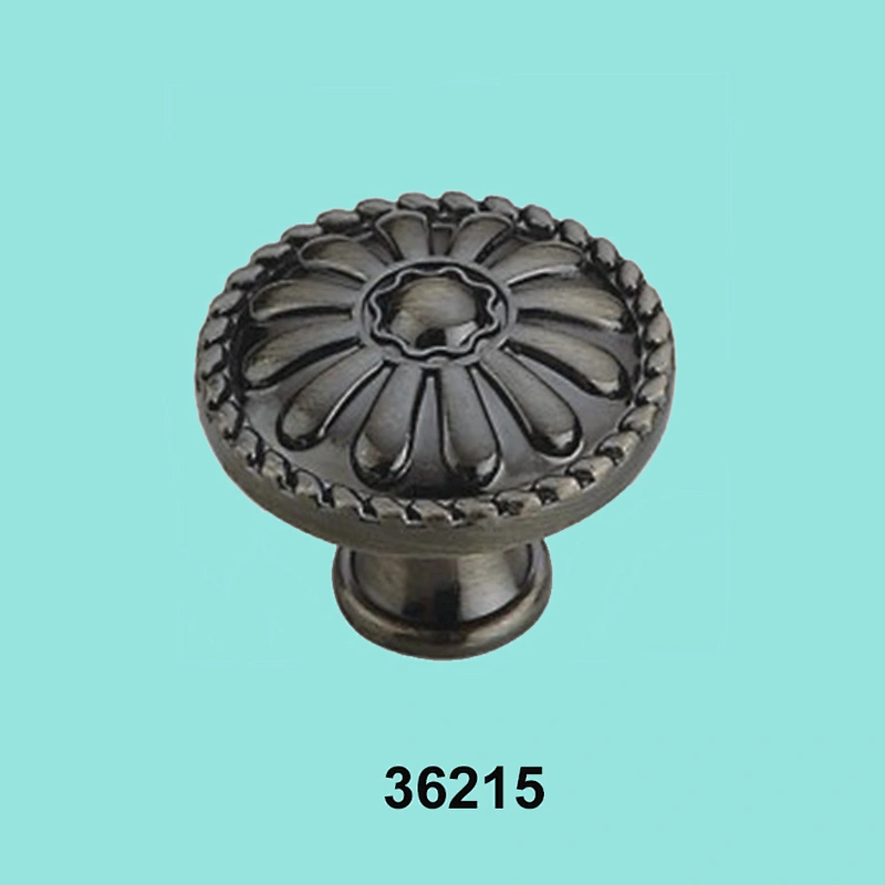 Mini single hole cabinet door handles and round furniture knob