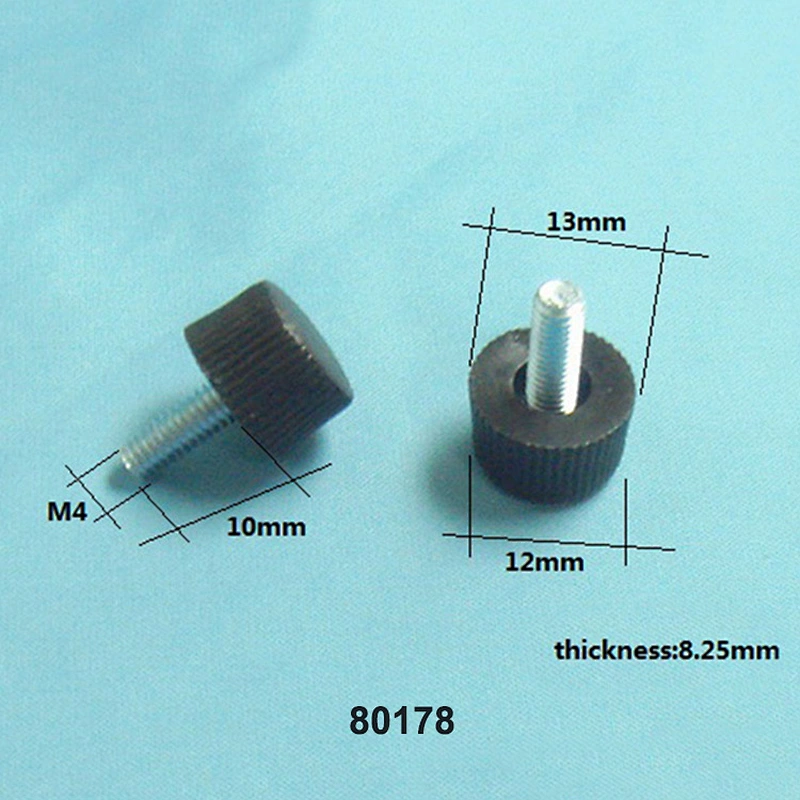 Plastic Mini white outdoor furniture adjustable feet with screw