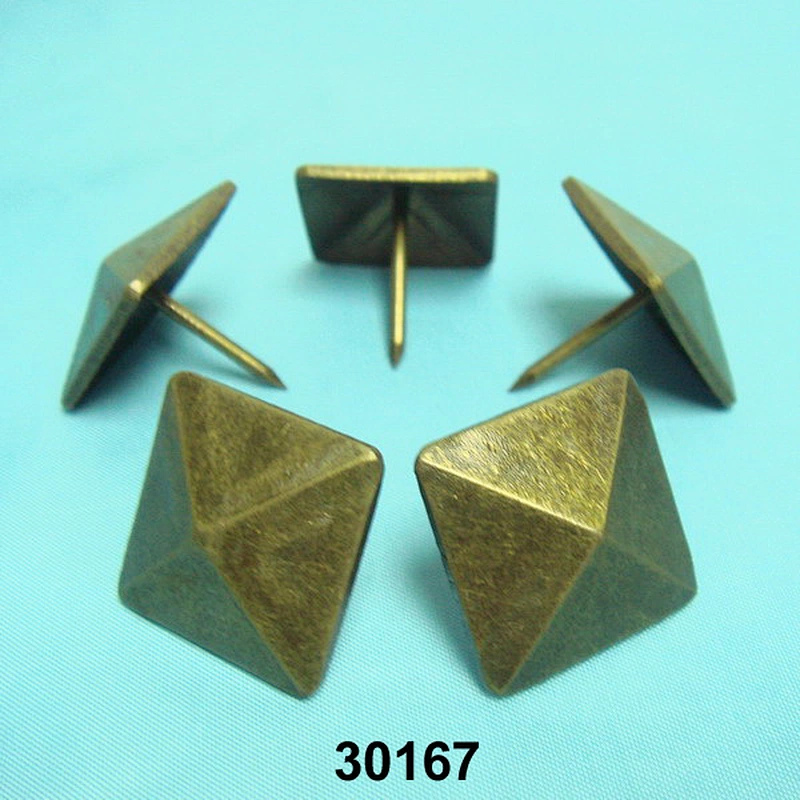 Wholesale Pyramid Shape Antique Upholstery Tacks for Sofas