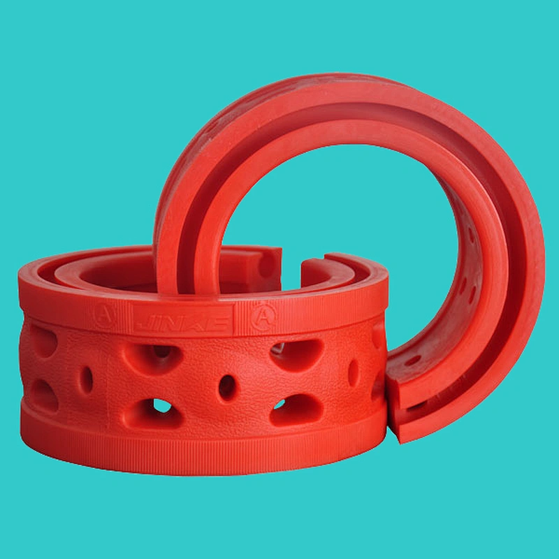 Red spring cushion buffer for car D