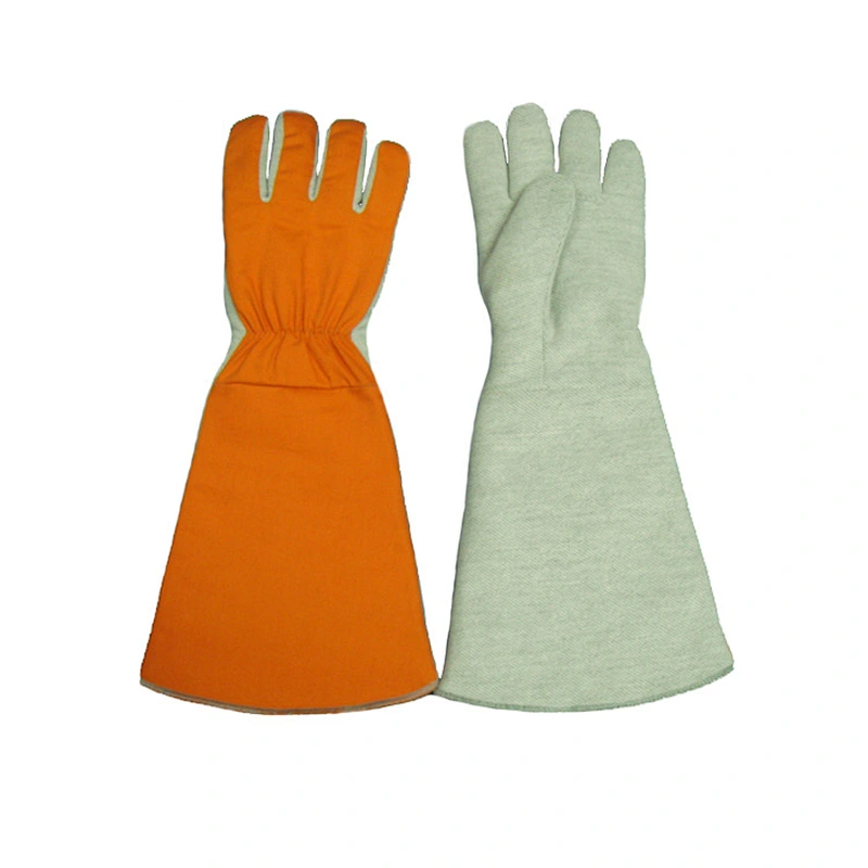 High temperature Oven glove with finger bbq gloves