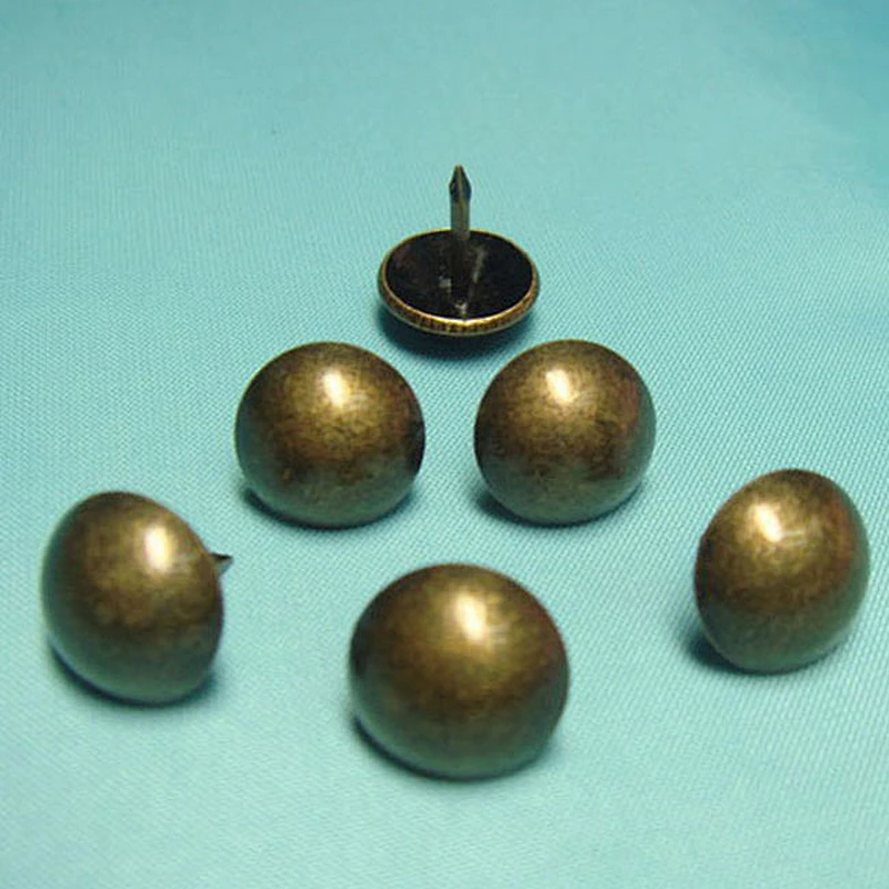 Bronze sofa nails, antique brass furniture tacks, decorative studs 30202