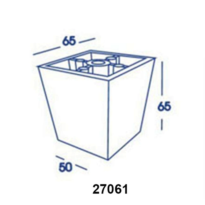 Square Type wooden finish plastic furniture sofa corner leg