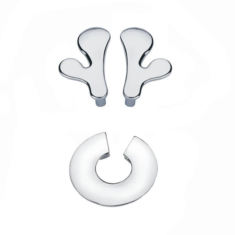 Single hole cabinet door handles round mini drawer knobs
