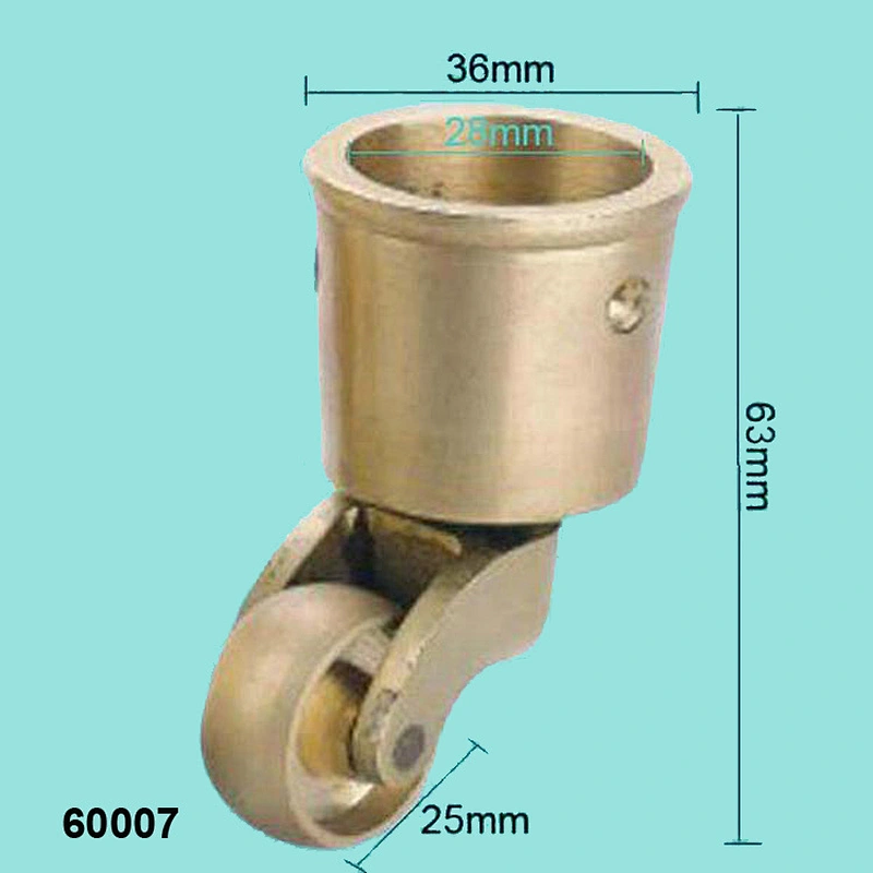 Antique Brass Caster, Caster Wheel, Furniture Caster QW60007