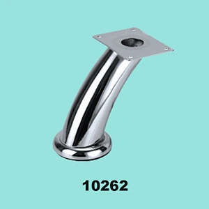 120mm recurved Moisture-Proof metal furniture leg