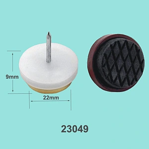 Colorful furniture iron screw glides Plastic Chair Nail
