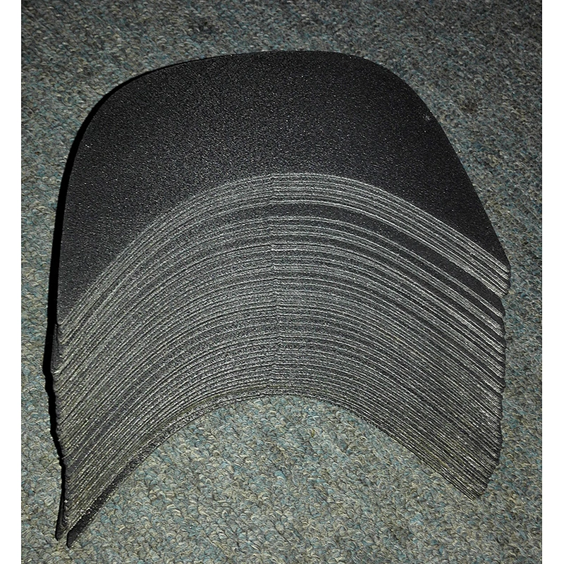 PE Material Plastic Flat Hat Brim Inserts 32012