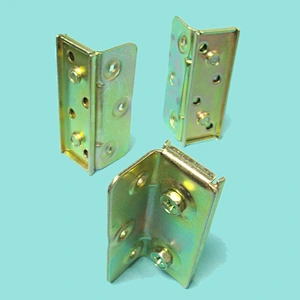 Metal bed bracket support zinc plated Bed hinge accessories