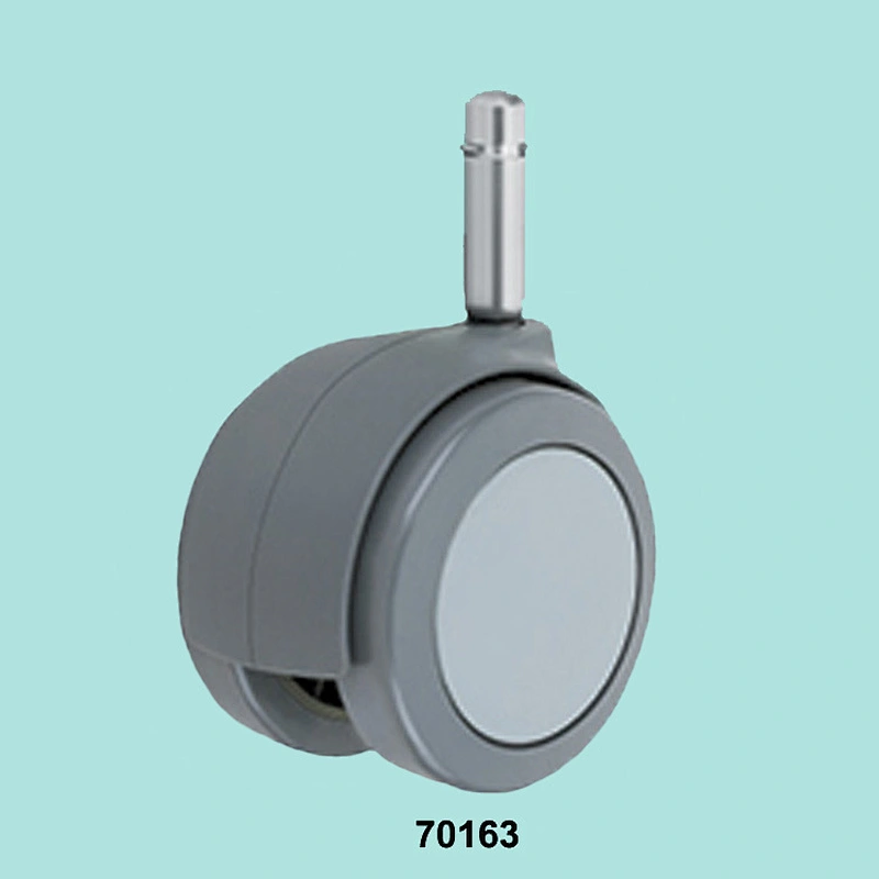 78mm Swivel Threaded Stem Caster with Plastic Wheel