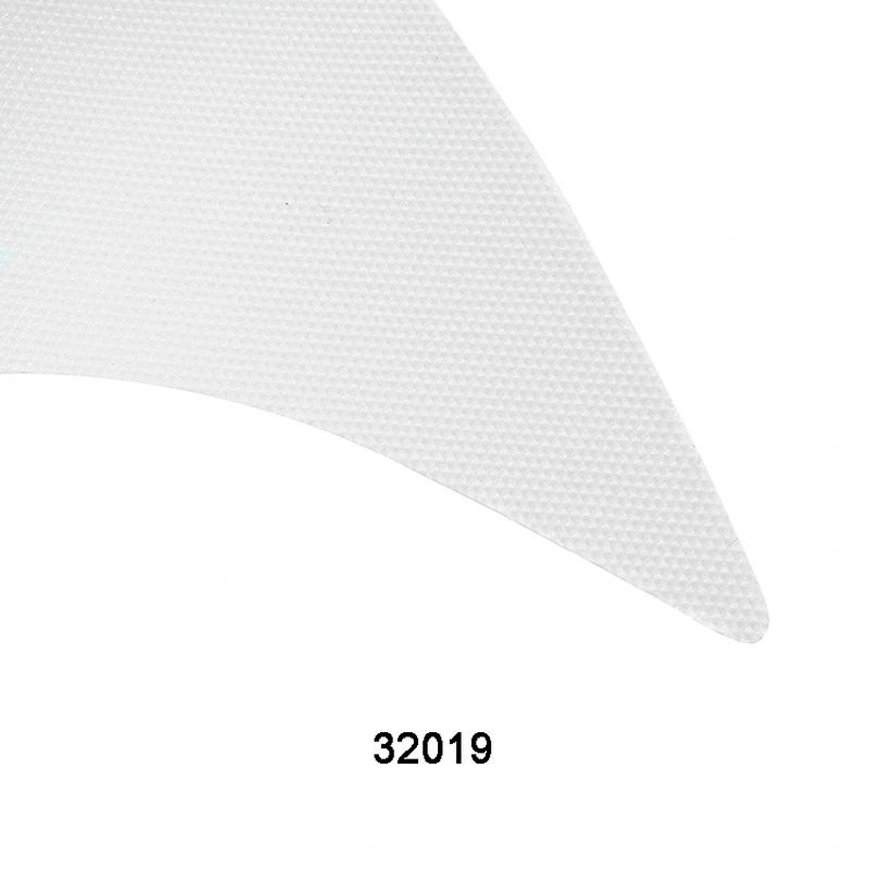 Customized White PE Hat Peaks Cap Parts Visor Peaks