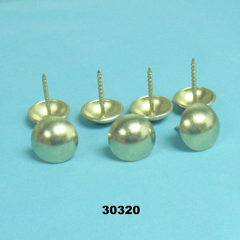 Universal Sizes Brass Furniture Nails,Round Head Brass Nails