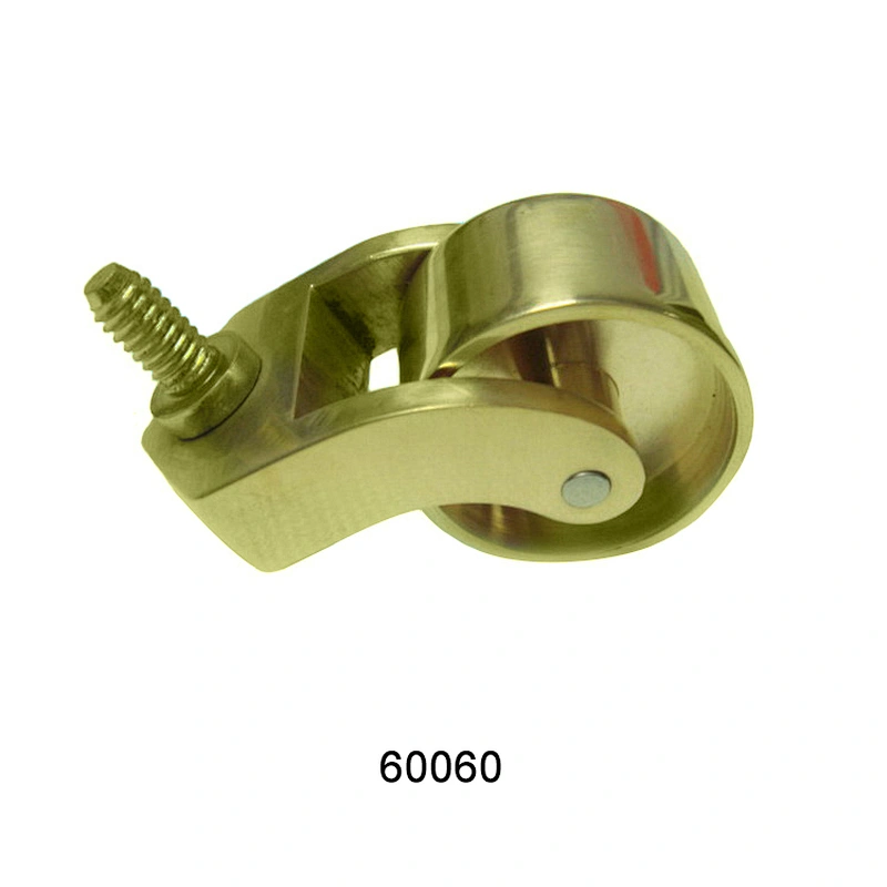 brass chair wheel, caster wheel in furniture, brass caster wheel 60060