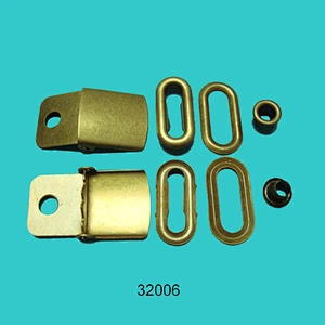 Antique brass cap buckle 32006
