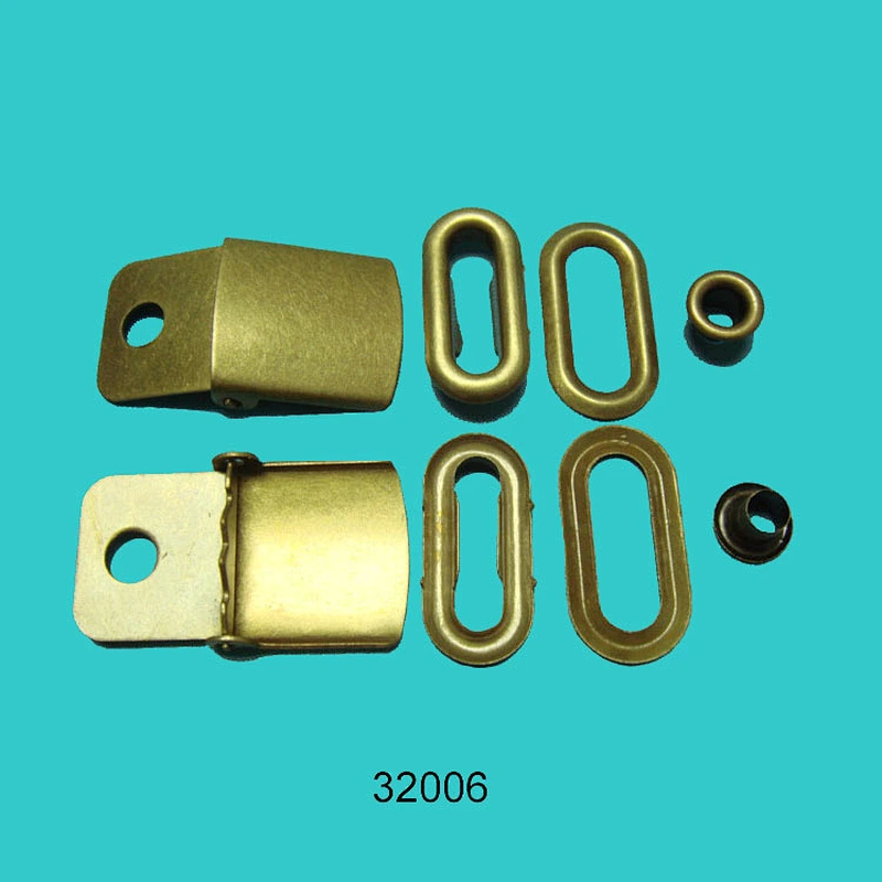 Antique brass cap buckle 32006