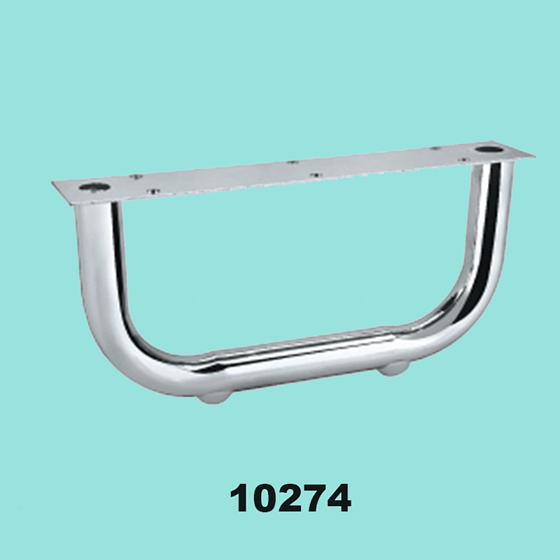 Customized pipe curved shape Metal Furniture Leg