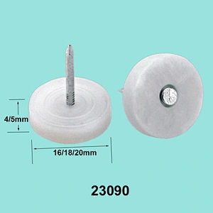Furniture adjustable glide chair self leveling feet